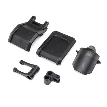 Losi Pull Rod, Knuckle & Skid Plates: Promoto-MX (Z-LOS264001)