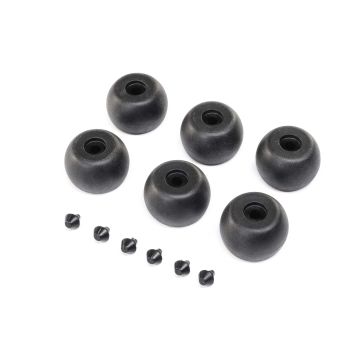 Losi Lean Bar Wheels & Stops (6): Promoto-MX (Z-LOS264003)