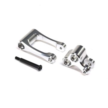 Losi Aluminum Knuckle & Pull Rod, Silver: Promoto-MX (Z-LOS364001)