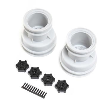 Losi MT Wheel, Silver (2): LMT (Z-LOS43033)