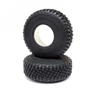 Losi BFG KM3 Front and Rear 2.2/3.0 Wheels with Foam inserts (2): (Z-LOS43055)