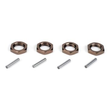 Losi Wheel Nuts & Pins (4ea): 8B,8T (Z-LOSA3531)