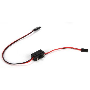 Losi HD On/Off Switch w/20AWG Wre&Gld PlatedPlugs5IVE-T (Z-LOSB0897)