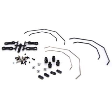 Losi Front/Rear Sway Bar Kit: 10-T (Z-LOSB2222)