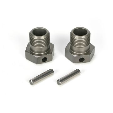 Losi F/R Wheel Hex & Pin (2): 5IVE-T, MINI WRC (Z-LOSB3225)