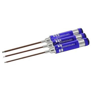 Arrowmax Ball Driver Hex Wrench Set 2.0 2.5 & 3.0x120mm (AM120991)