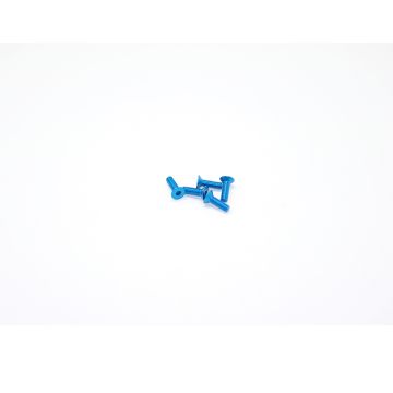 Arrowmax Alu Screw Allen Csk M3 x 10 Blue (5) (AM14CS3010B)