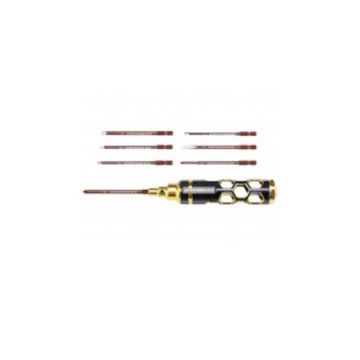Arrowmax Universal Handle for Quick Drive Tip-Blk Golden (AM460001BG)