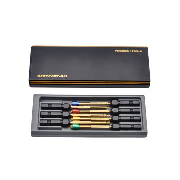 Arrowmax AM Power Tool Tip Set 7pcs with Alu Case  (AM502905)
