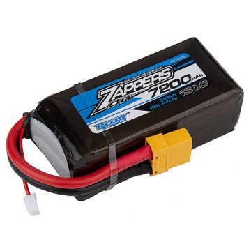 Reedy Zappers Dr 7200Mah 130V 7.6V Hv Shorty Soft Xt90 Lipo Battery (AS27376)