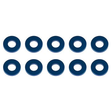 Team Associated Washers 7.8 X 3.5 X 1.0mm Blue Aluminium (10) (AS31388)