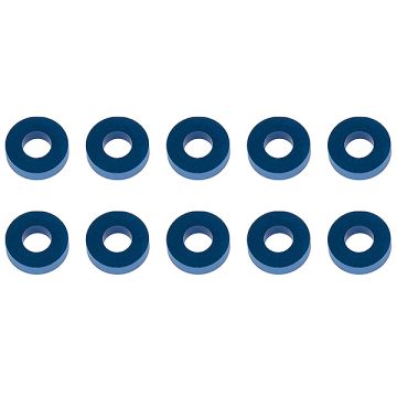 Team Associated Washers 7.8 X 3.5 X 2.0mm Blue Aluminium (10) (AS31389)