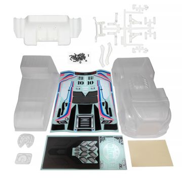 Team Associated 6X6 Body Set Clear (AS31954)