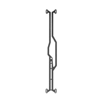 Team Associated TC8 FT Carbon Fibre One-Piece Top Deck 2.5mm (AS32085)