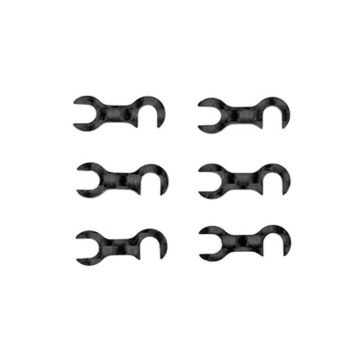 Team Associated TC8 FT Carbon Fibre Steering Block Mount Shims (AS32094)