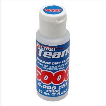 Team Associated Silicone Diff Fluid 6000CST (AS5446)
