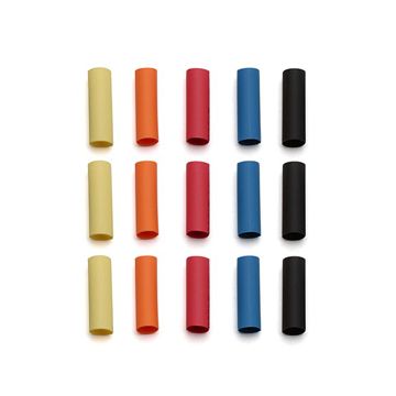 Reedy Shrink Tubing 15 Pieces (3 Of Each Colour) (AS650)