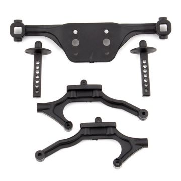 Team Associated ProSC10/Rat/ Reflex Rear Body Mounts (AS71038)