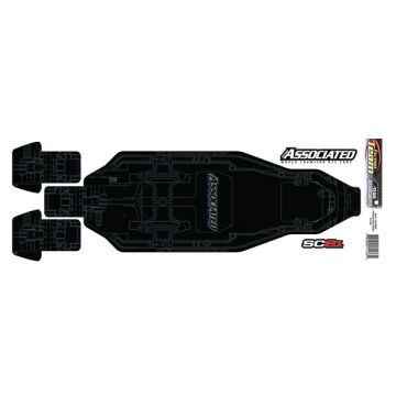 Team Associated SC6.1 FT Chassis Protective Sheet Printed (AS71133)