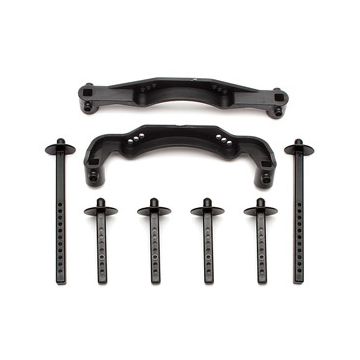 Team Associated Qualifier Pro Rally Body Mount Set (AS7173)