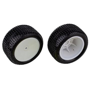Team Associated RB10 RTR Front Wheels & Tyres Mounted (AS72018)