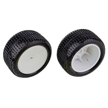 Team Associated RB10 RTR Rear Wheels & Tyres Mounted (AS72019)