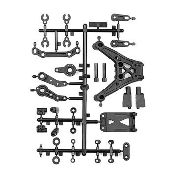 Team Associated DC10 Steering Bellcrank, Top Plate Bulkhead (AS72208)