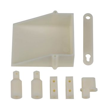 Team Associated RC10 Battery Cup, Servo, Body, Antenna Mount (AS7811)