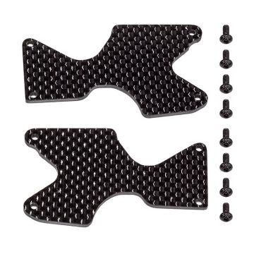 Team Associated RC8B4.1 FT Rear Suspension Arm Inserts Cf (AS81668)