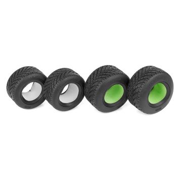 Team Associated RC10Ds Tyres Front & Rear (AS8829)