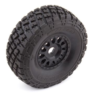 Team Associated Nomad DB8 Wheels/Tyres Mounted (Pr) (AS89604)
