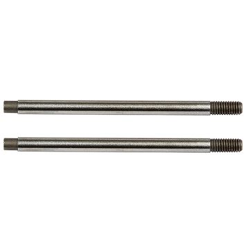 Team Associated 3X29 Shock ShaFTs V2, Chrome (B74) (AS91645)