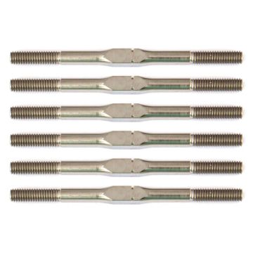 Team Associated FT Titanium Turnbuckle Set 3X48mm RC10B6.1 (AS91727)