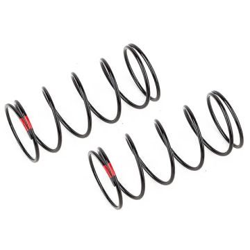 Team Associated 13mm Front Shock Springs Red 4.0Lb/In, L44, 6.25T, 1.2D (AS91944)