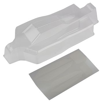 Team Associated B74 Lightweight Bodyshell, Clear (AS92251)