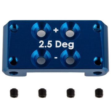 Team Associated RC10B7 FT Front Bulkhead, +/-2.5 Degree (AS92437)