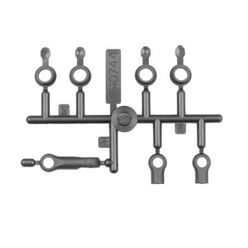 Team Associated RC10B84 Steeri Ng Links / Pivot Ball Sockets (AS92523)