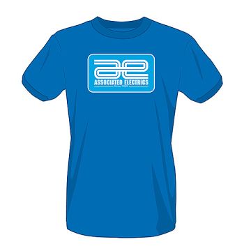 Team Associated Electrics Logo Blue T-Shirt (L) (AS97022)
