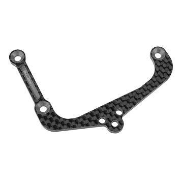 Corally Rear Pod Upper Plate SSx12 Graphite 2.5mm 1 Pc (C-00100-006)