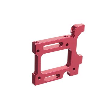 Corally Alum. Rear Bulkhead Motor FSx10 SSx10 Right 7075 T6 1Pc (C-00120-016)