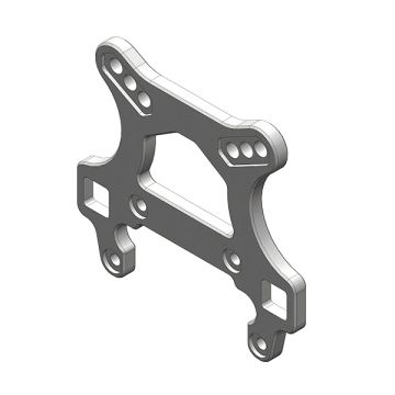 Corally Shock Tower 4mm Aluminum Front 1 Pc (C-00180-131)
