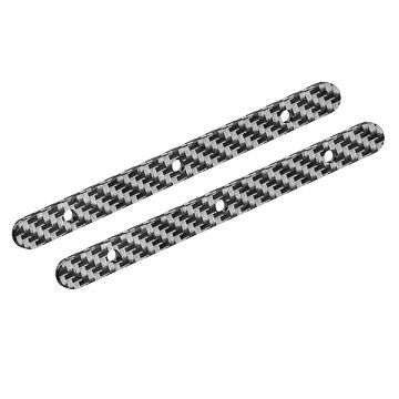 Corally Chassis Brace Stiffener Rear Fits Part C00180016 Graphite 2.5mm (C-00180-253)