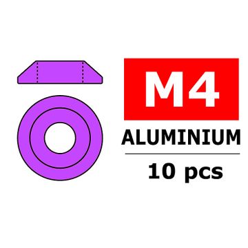 Corally Aluminium Washer For M4 Button Head Screws O (C-3211-40-2)