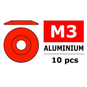 Corally Aluminium Washer For M3 Button Head Screws O (C-3212-30-5)