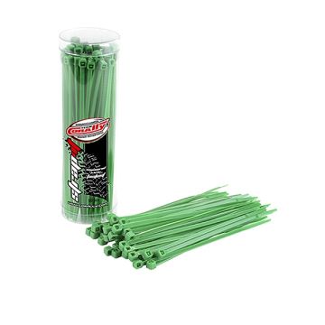 Corally Strapit Cable Tie Wraps Green 2.5X100mm 50 Pcs (C-50502)