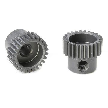 Corally 64 Dp Pinion Short Hard Anodised Al7075 25 Teeth Shaft Dia. 3.17mm (C-70325)