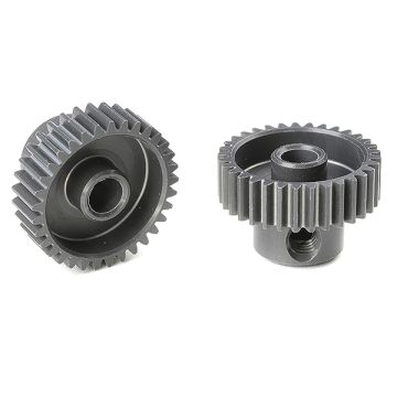 Corally 64 Dp Pinion Short Hard Anodised Al7075 33 Teeth Shaft Dia. 3.17mm (C-70333)