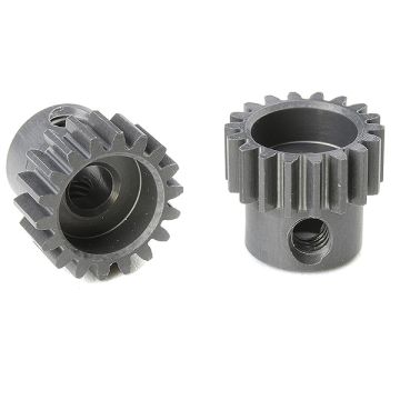 Corally 48 Dp Pinion Short Hard Anodised Al7075 18 Teeth Shaft Dia. 3.17mm (C-70418)