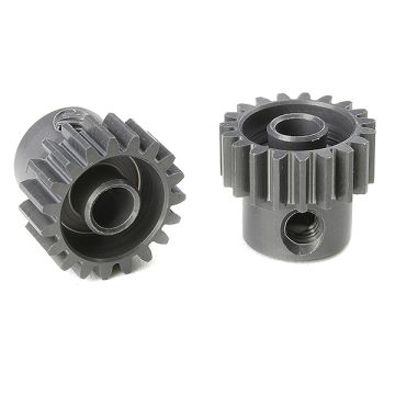 Corally 48 Dp Pinion Short Hard Anodised Al7075 19 Teeth Shaft Dia. 3.17mm (C-70419)
