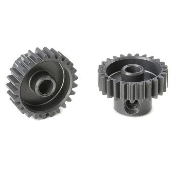 Corally 48 Dp Pinion Short Hard Anodised Al7075 25 Teeth Shaft Dia. 3.17mm (C-70425)